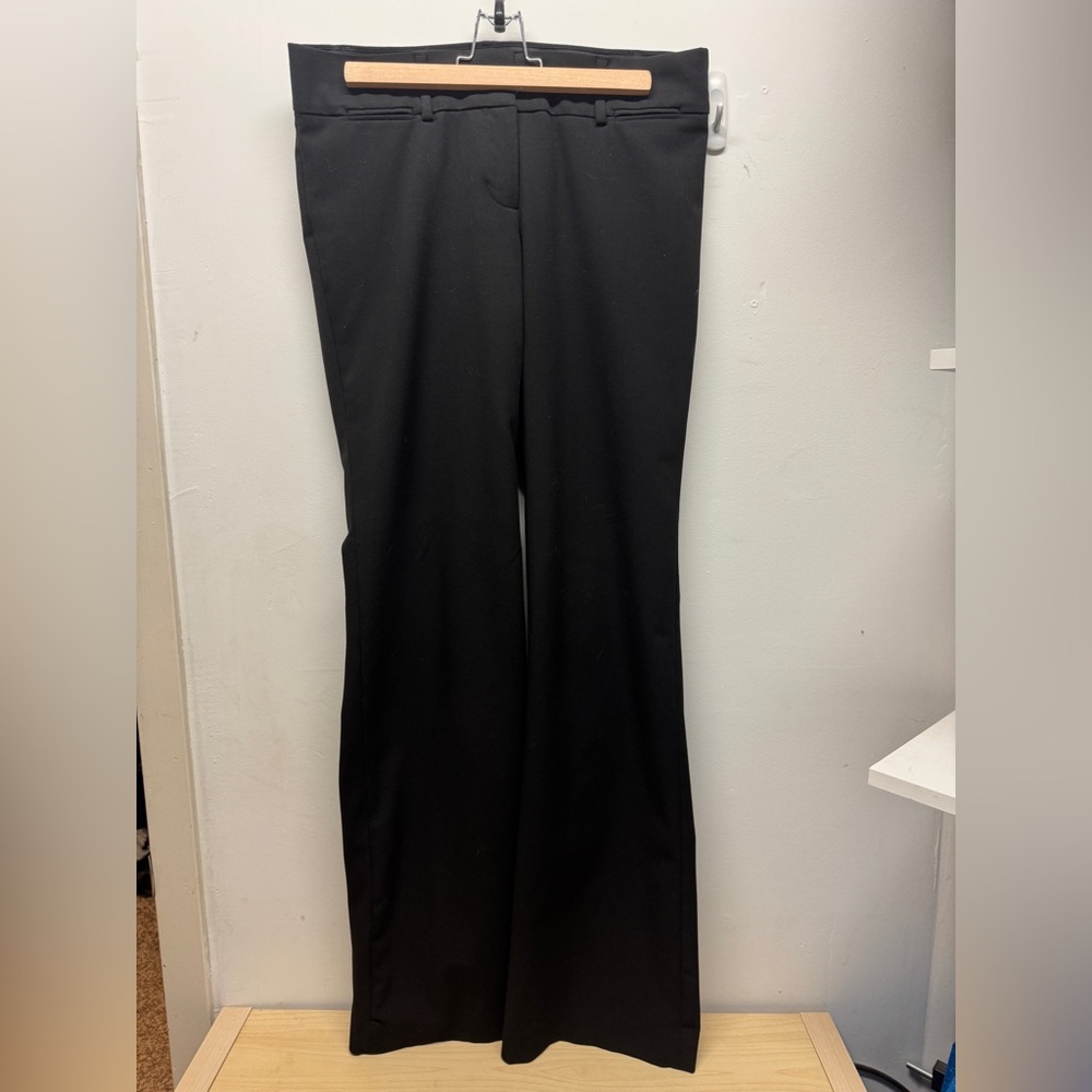 LOFT Black Marisa Trouser Women's Pants 4 Tall